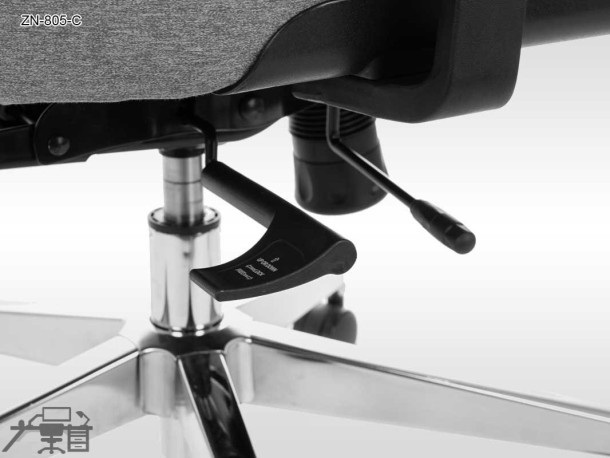 Scaun de birou rotativ, ergonomic, pivotant ZN-805-C Detalii constructive