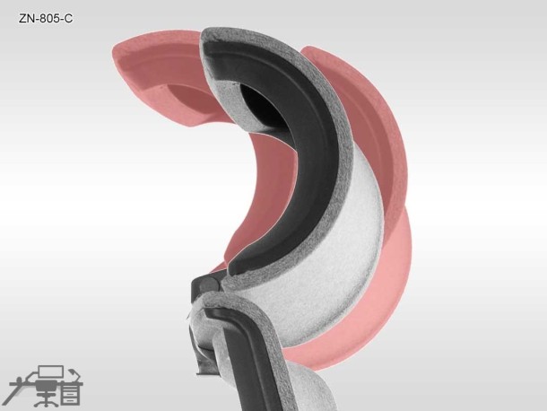 Scaun de birou rotativ, ergonomic, pivotant ZN-805-C Detalii reglaje