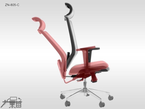 Scaun de birou rotativ, ergonomic, pivotant ZN-805-C Detalii reglaje
