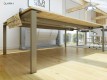 Birou operational QUARK-1 picioare metalice 1200x600mm