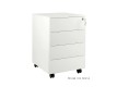 Casetiera metalica-Rollbox 4 sertare, cu role, XD-040-4