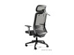 Scaun ergonomic operational ASOS 986A-1