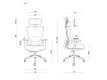 Scaun ergonomic operational DART GR021H